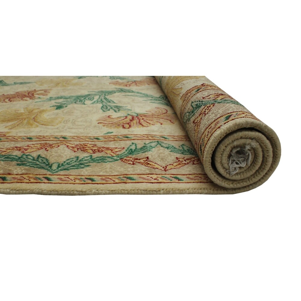 Pak-Persian Carnation Beige/Lt. Grey Soft Area Rug