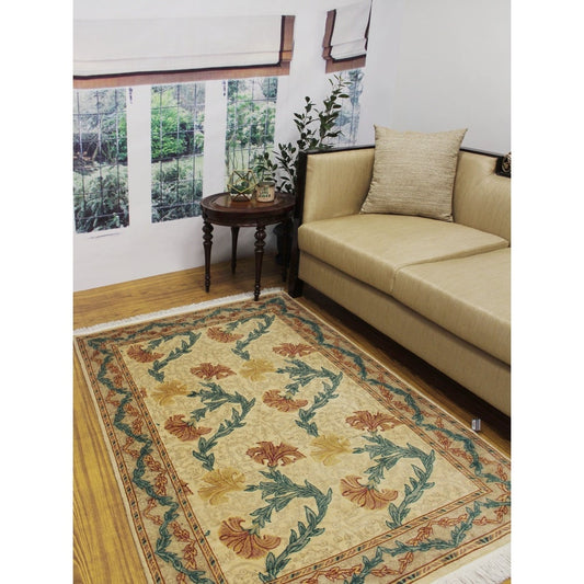 Pak-Persian Carnation Beige/Lt. Grey Soft Area Rug