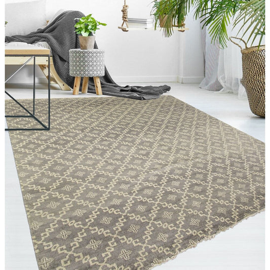 Pak-Persian Firdous Grey/Brown Soft Area Rug