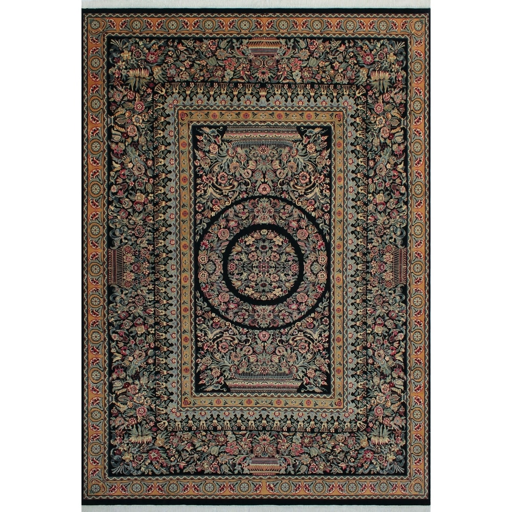 Pak-Persian Zarqa Area Soft Rug