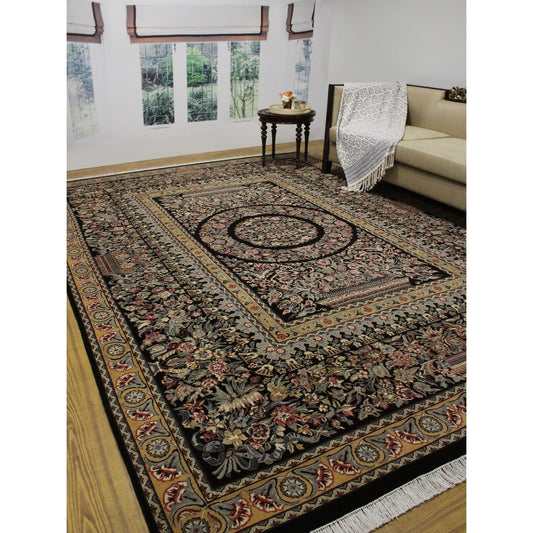 Pak-Persian Zarqa Area Soft Rug