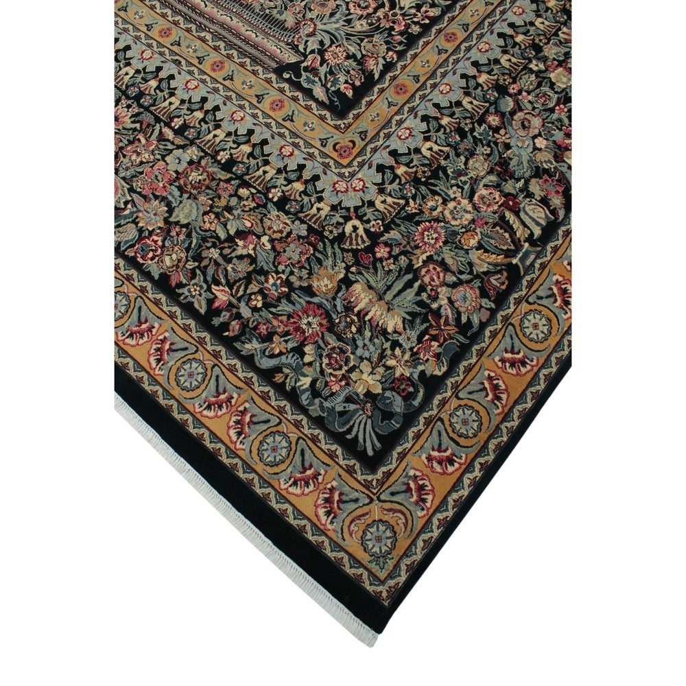 Pak-Persian Zarqa Area Soft Rug