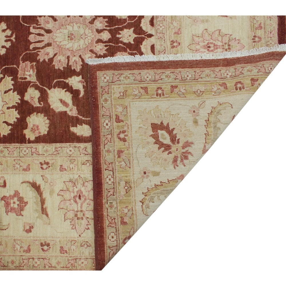 Peshawar Fine Chobi Zouhair Rust/Ivory Soft Area Rug