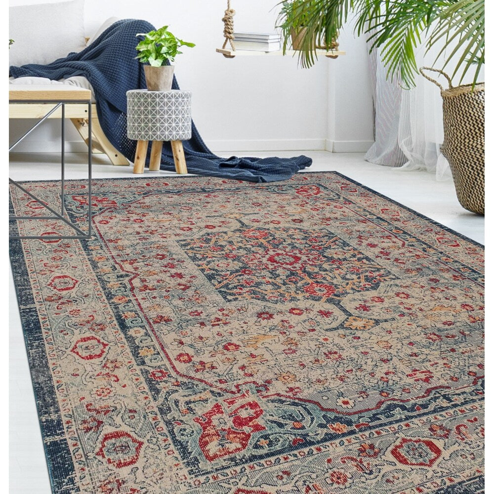 Rivaj Low-Pile Neal Soft Area Rug