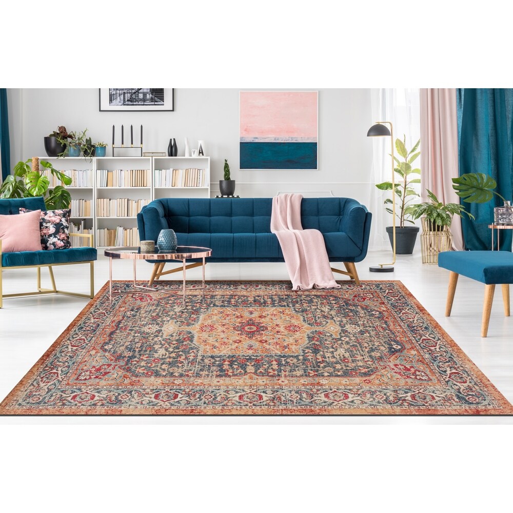 Rivaj Low-Pile Neal Soft Area Rug