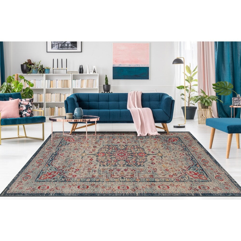 Rivaj Low-Pile Neal Soft Area Rug