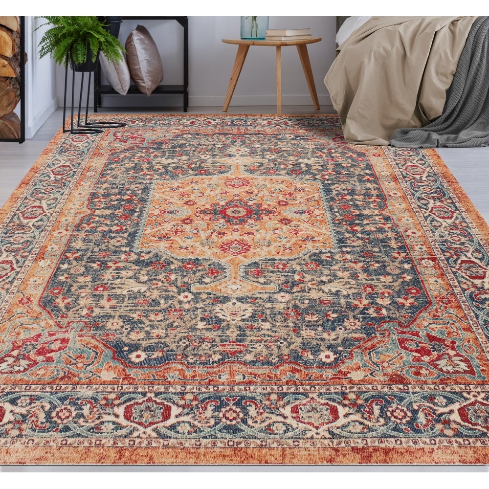 Rivaj Low-Pile Neal Soft Area Rug