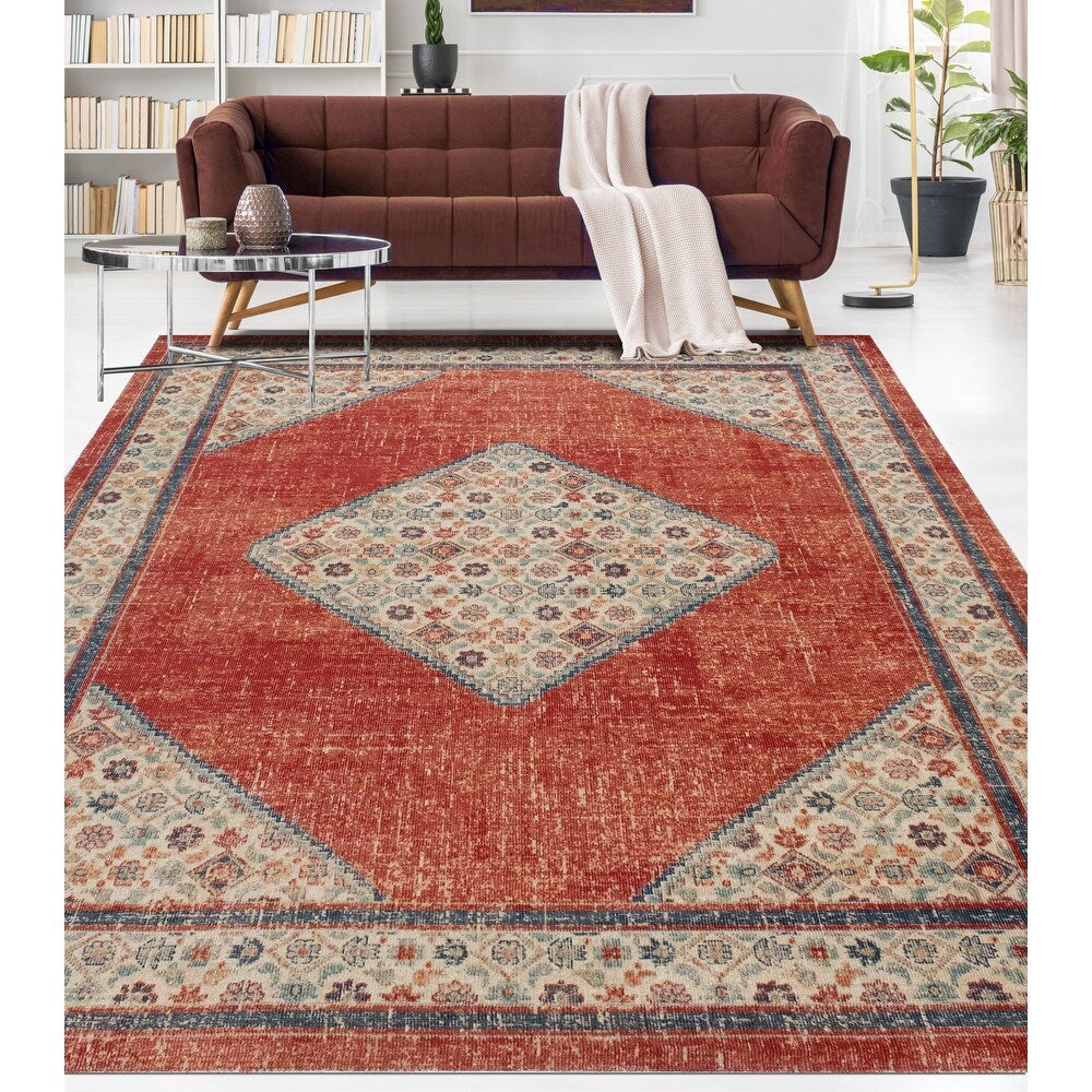 Rivaj Low-Pile Roderick Area Soft Rug