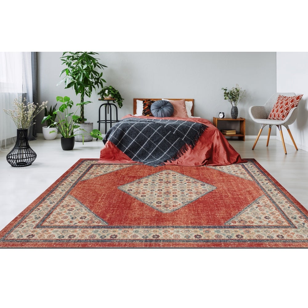 Rivaj Low-Pile Roderick Area Soft Rug