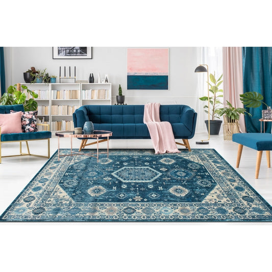 Sapphire Distressed Francisca Soft Area Rug