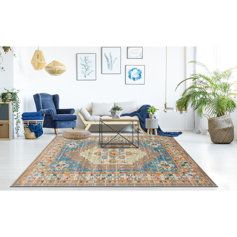 Distressed Hester Soft Area Rug