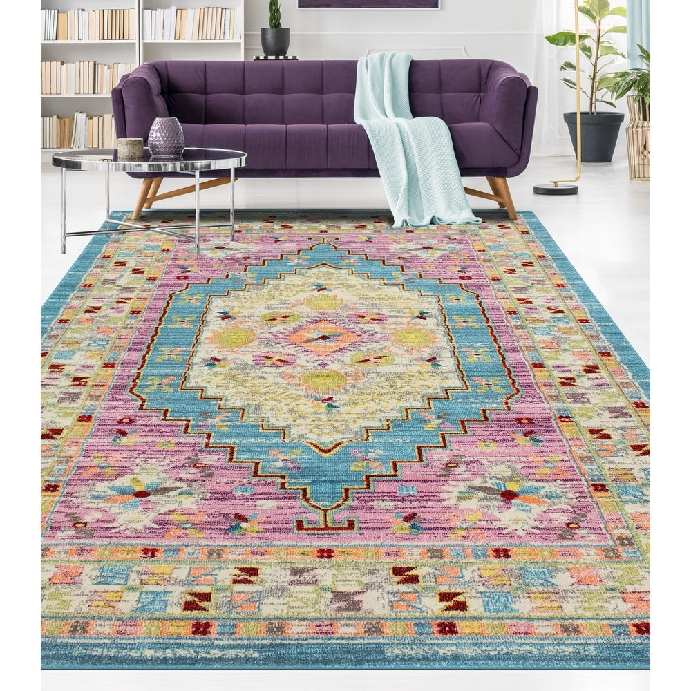 Distressed Hester Soft Area Rug