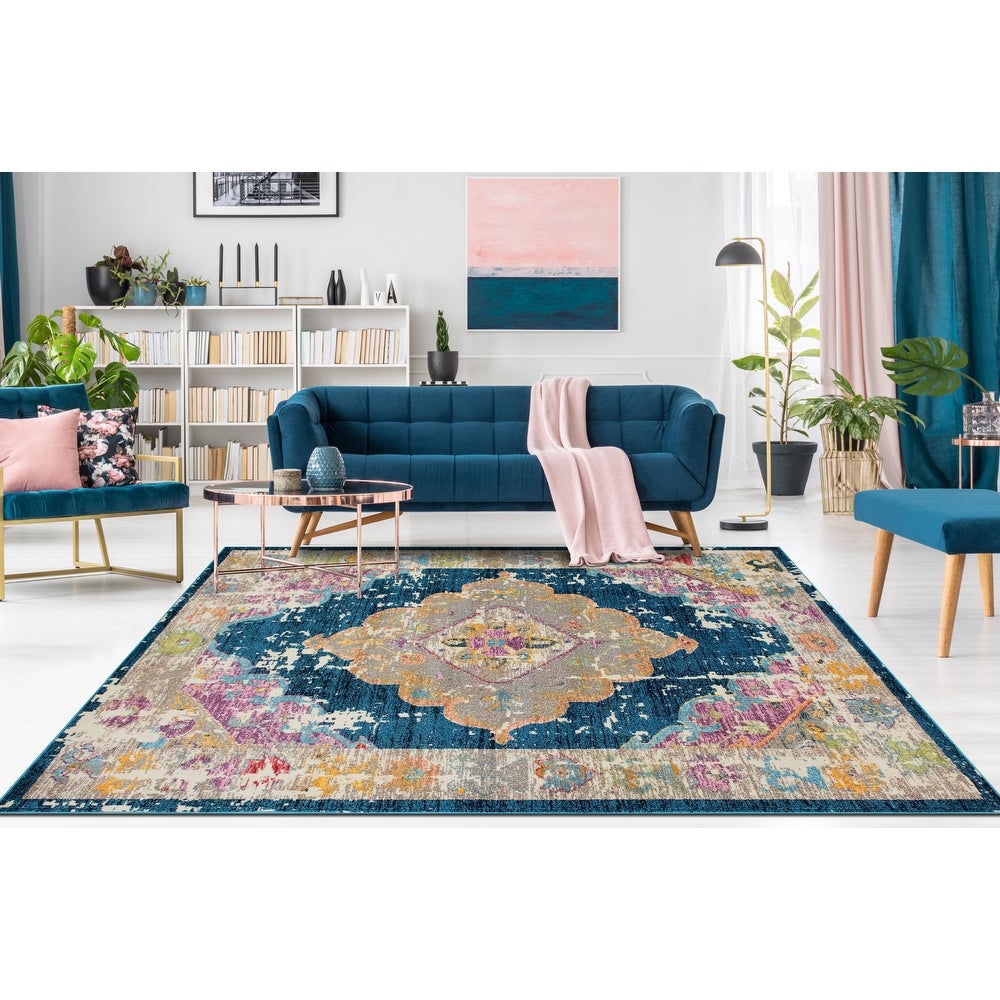 Distressed Jerilyn Soft Area Rug