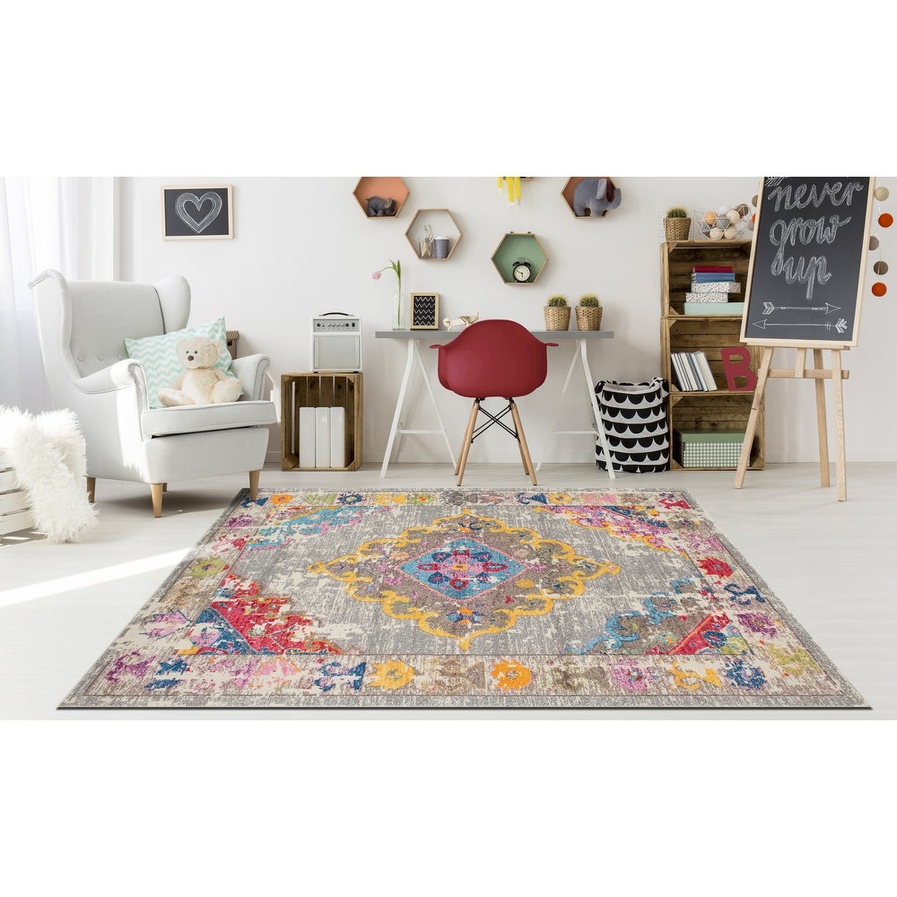 Distressed Jerilyn Soft Area Rug