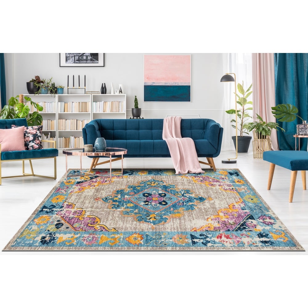 Distressed Jerilyn Soft Area Rug