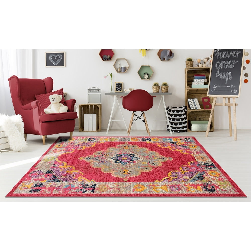 Distressed Jerilyn Soft Area Rug