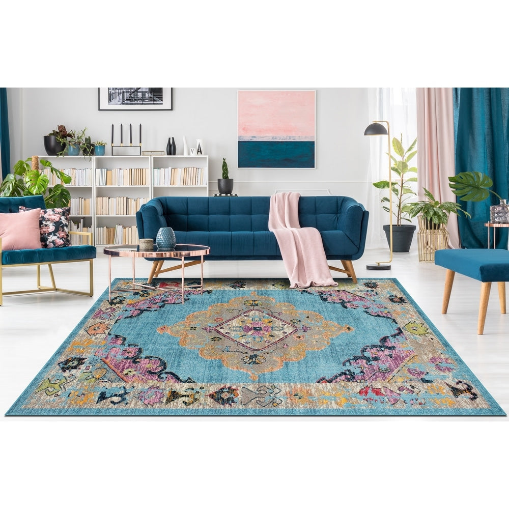 Distressed Jerilyn Soft Area Rug