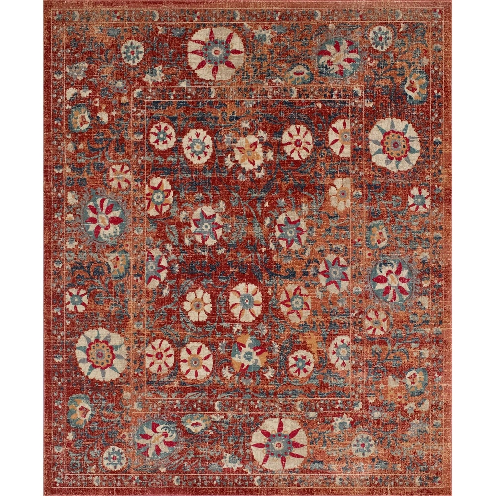 Soho Distressed Rosalee Area Soft Rug