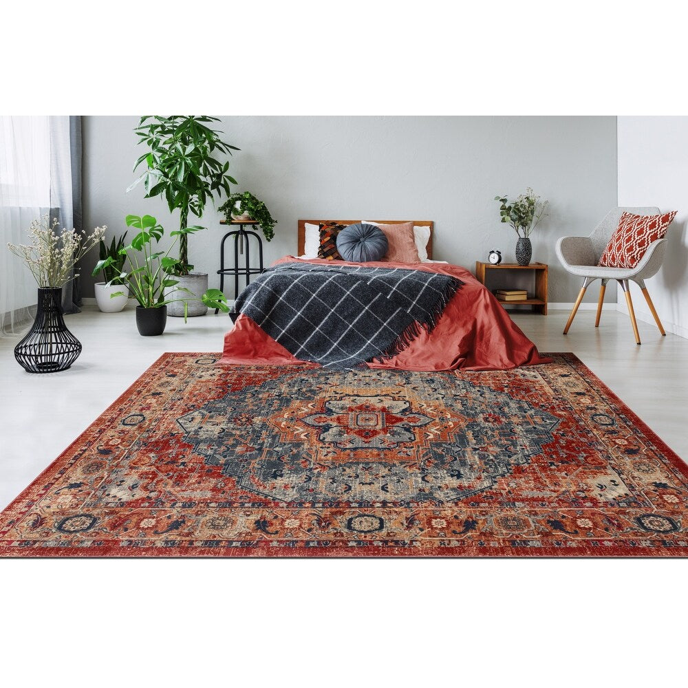 Soho Distressed Twyla Soft Area Rug