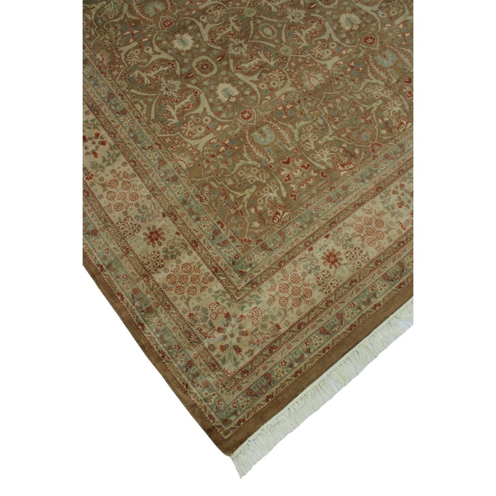 Vegetable-dyed Versailles H2 Lt. Brown/Beige Soft Area Rug