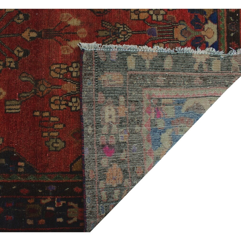 Vintage Distressed Reyes Rust/Blue Runner