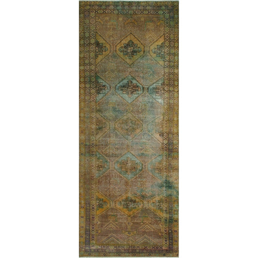 Noori Rug Vintage Distressed Ward Grey/Beige Soft Area Runner