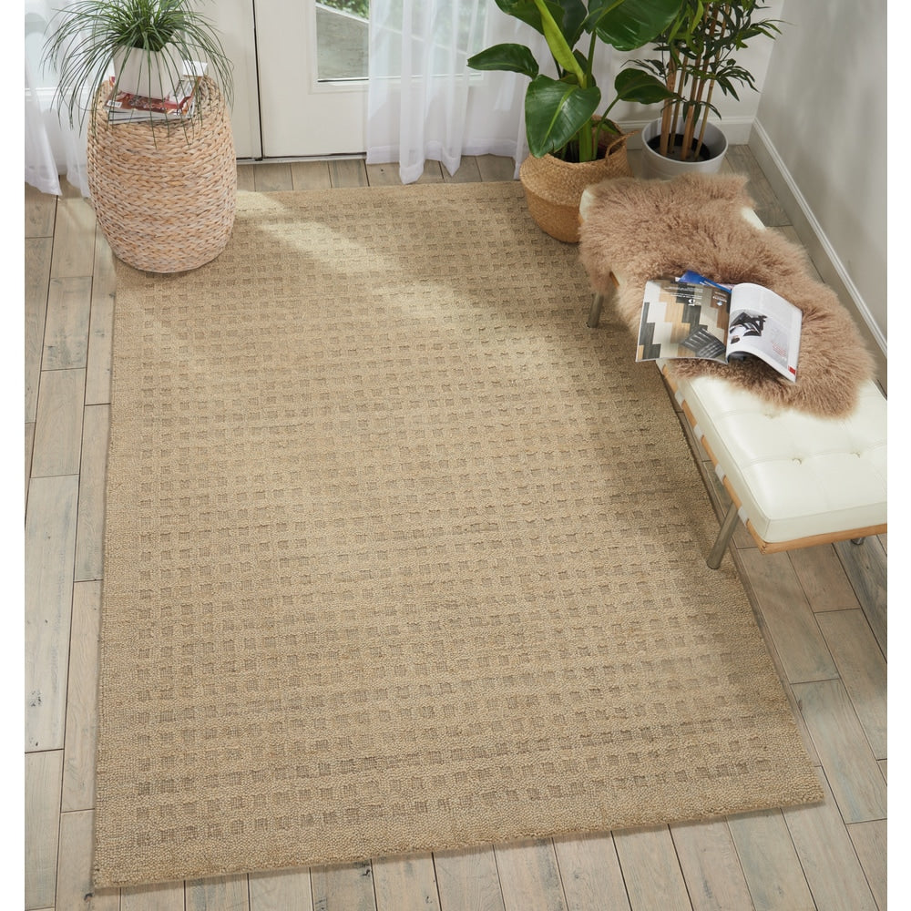 Perris Hand-woven Wool Area Rug