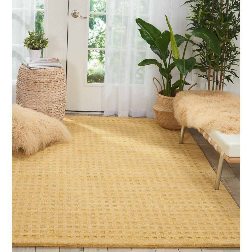 Perris Hand-woven Wool Area Rug