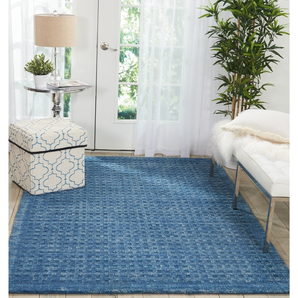 Perris Hand-woven Wool Area Rug