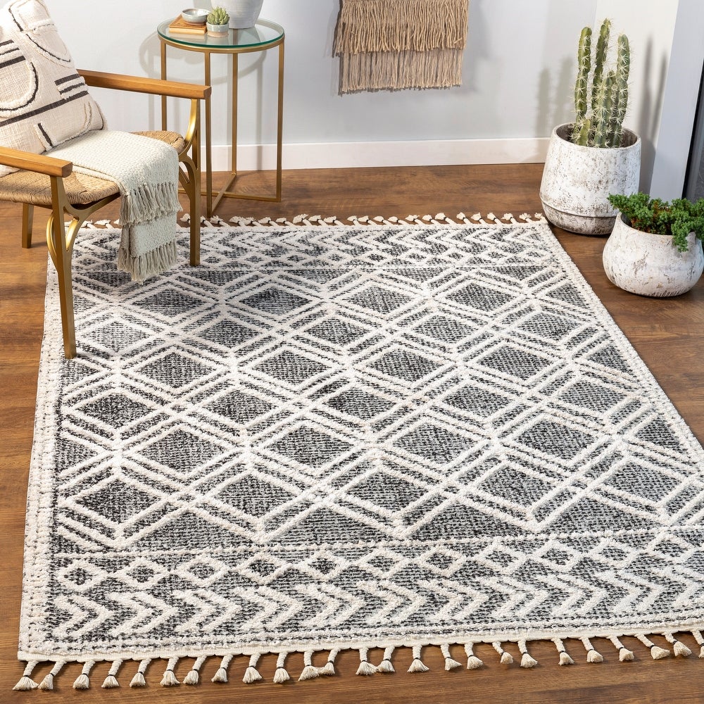 Global Diamond Trellis Area Rug