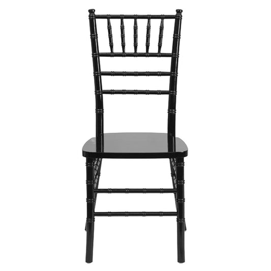 Offex Hercules Series Reinforced Black Wood Chiavari Chair