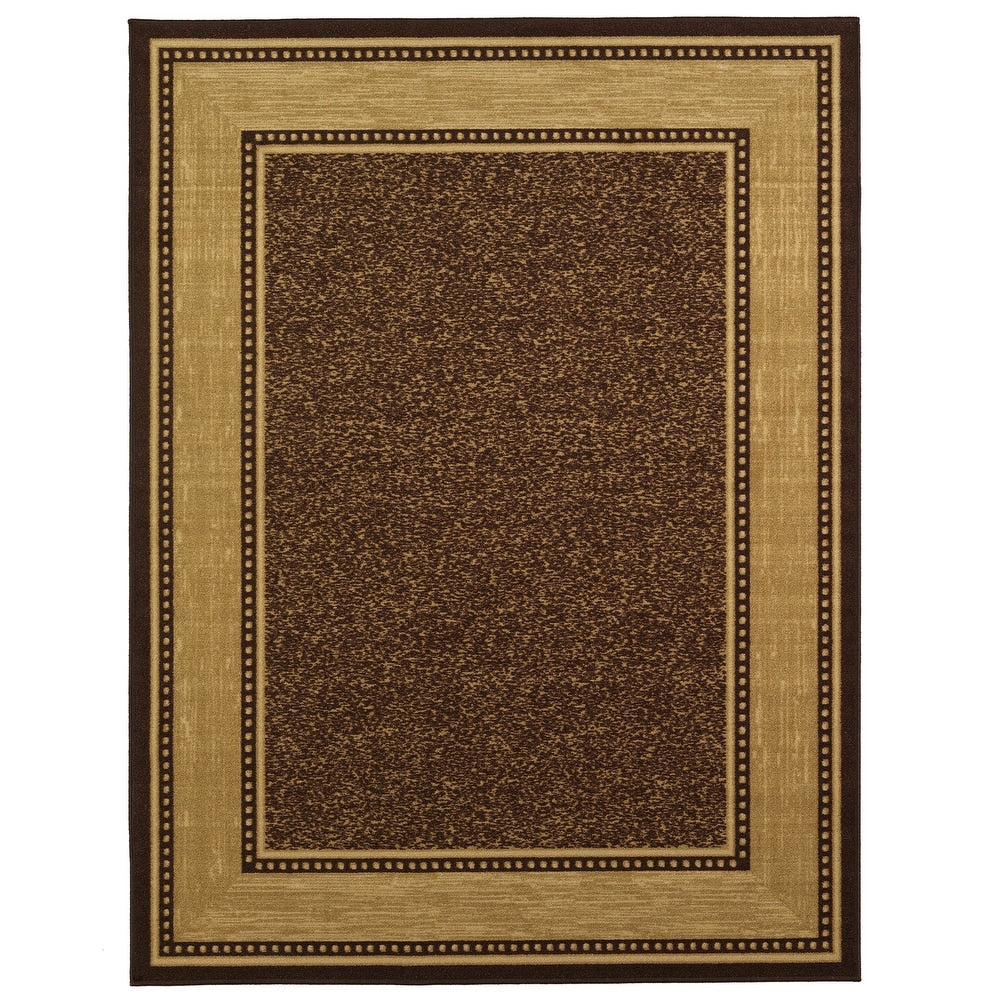 Classics Collection Bordered Design Runner/Area Rugs