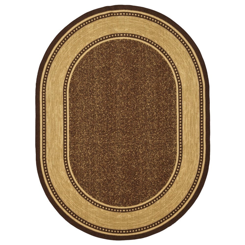 Classics Collection Bordered Design Runner/Area Rugs