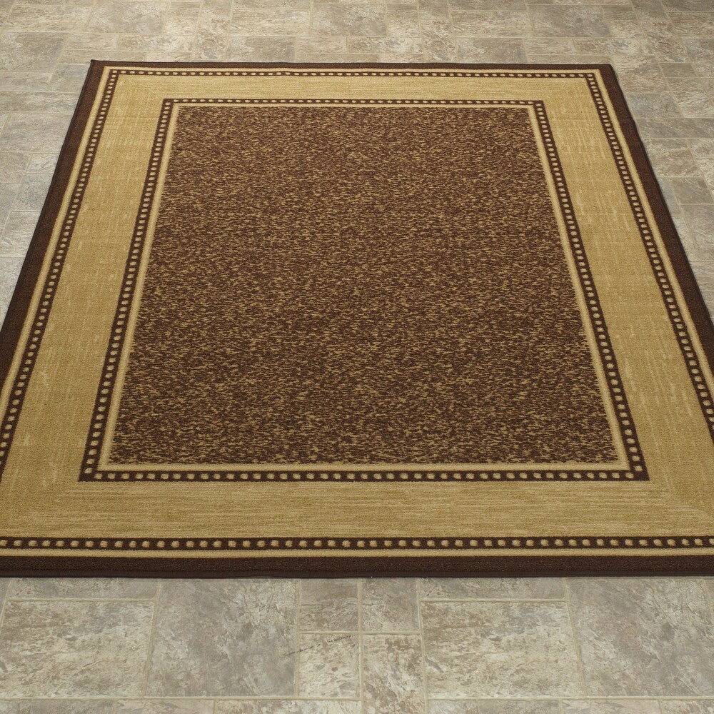 Classics Collection Bordered Design Runner/Area Rugs