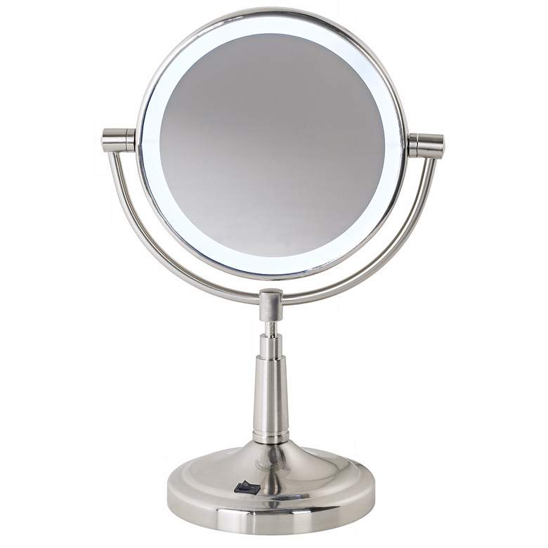 Cordless 13 1/4" High Vanity Mirror with LED LIght