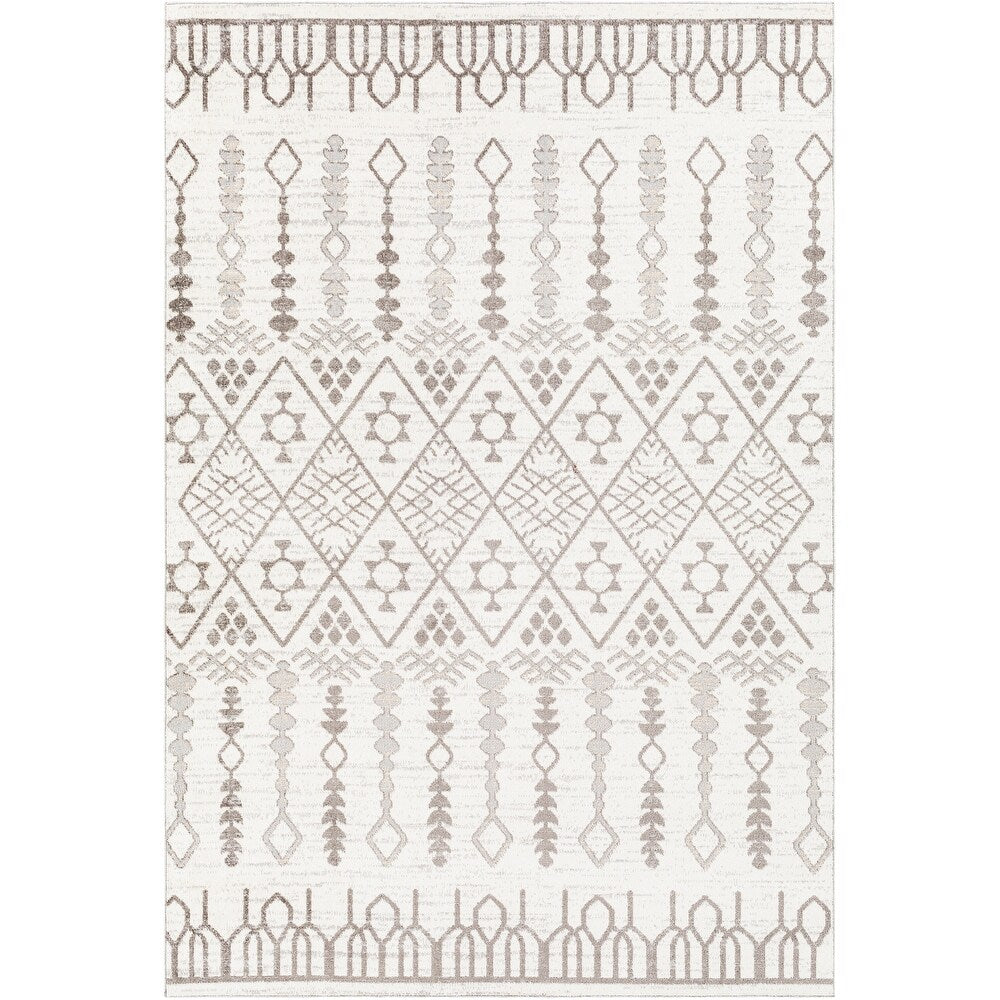 Machine Washable Geometric Bohemian Area Soft Rug