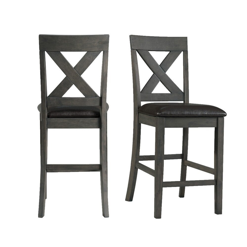 Picket House Furnishings Alexa Counter Height Side Chair -Set of 2