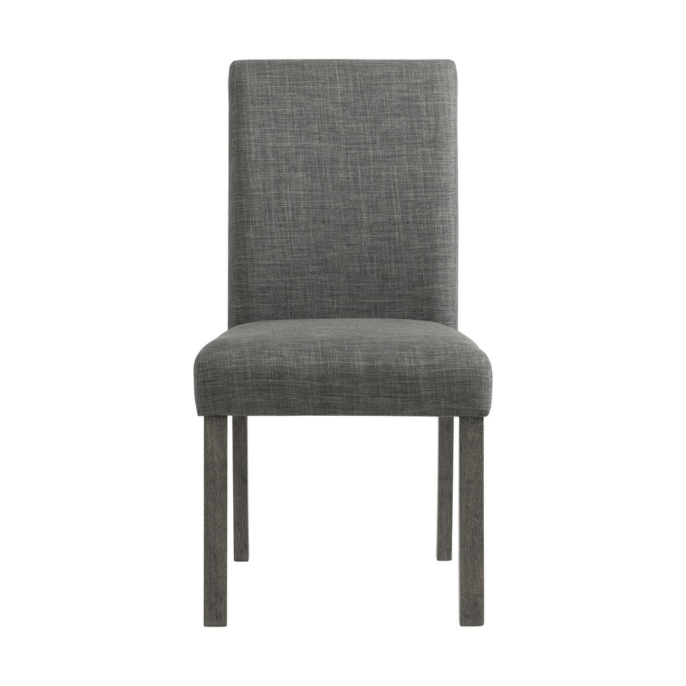 Picket House Furnishings Turner Side Chair Set in Charcoal - Chair only