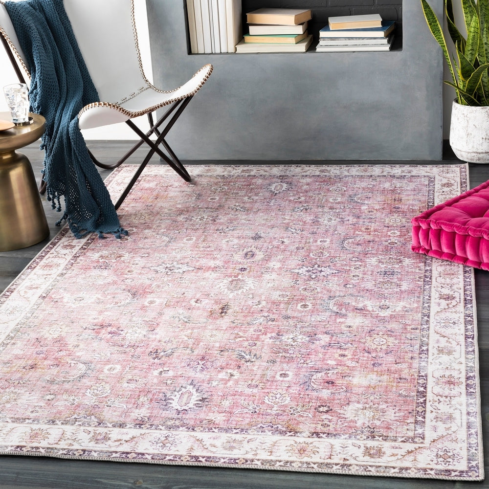 Caron Persian Border Soft Area Rug