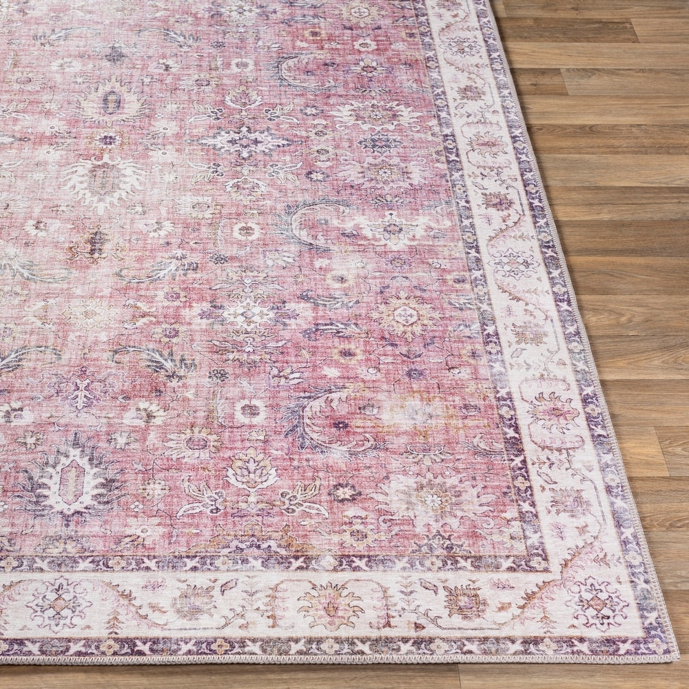 Caron Persian Border Soft Area Rug