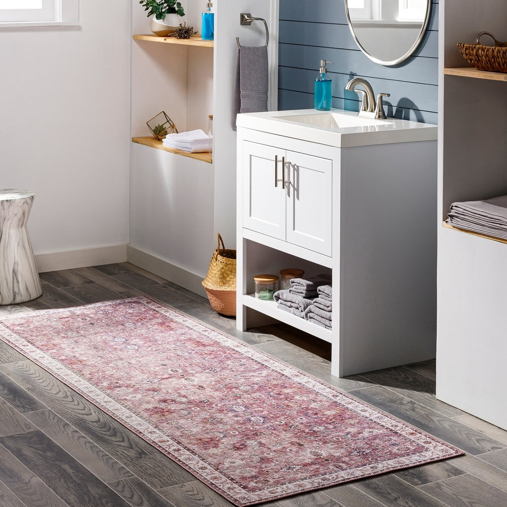 Caron Persian Border Soft Area Rug