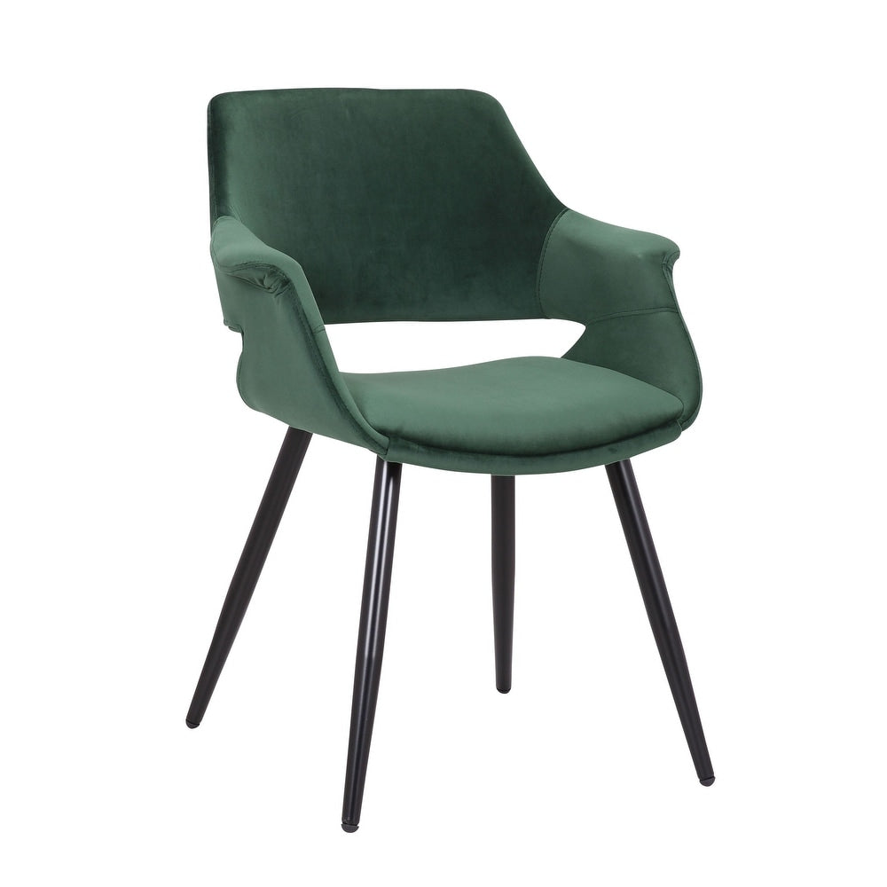 Porthos Home Fulco Velvet Mid-century Dining Chair