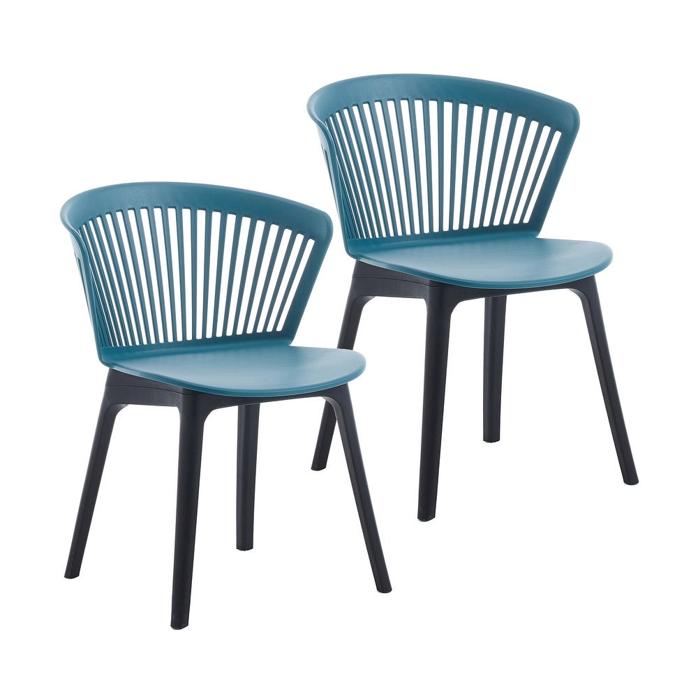 Porthos Home Nova Stackable Dining Chairs Set Of 2, Overall Plastic