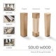 Porthos Home Vigo Dining Chair, Velvet Seat & Back, Beechwood Legs