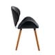 Porthos Home Vigo Dining Chair, Velvet Seat & Back, Beechwood Legs