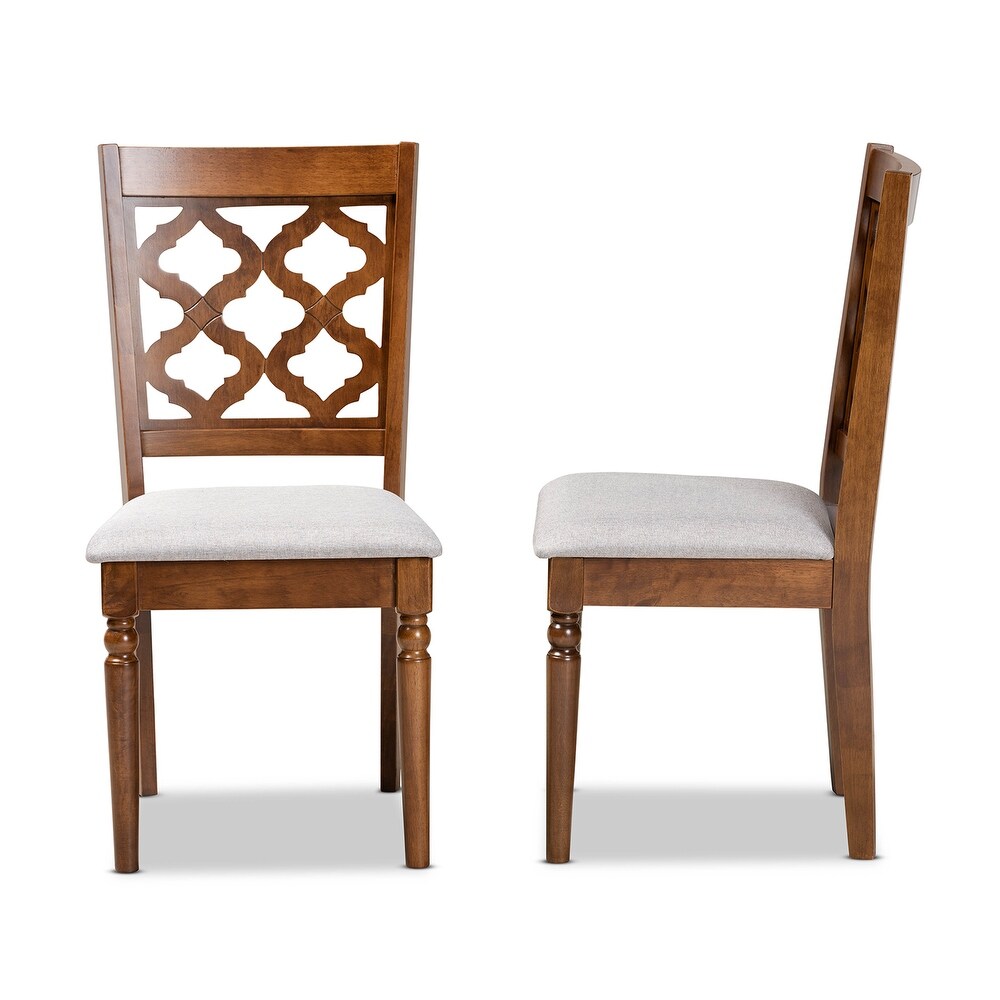 Ramiro Modern and Contemporary Transitional 2-PC Dining Chair Set