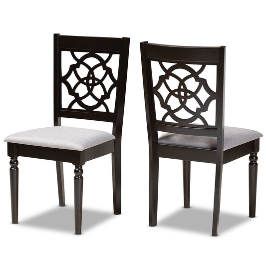 Renaud Modern and Contemporary 2-PC Dining Chair Set