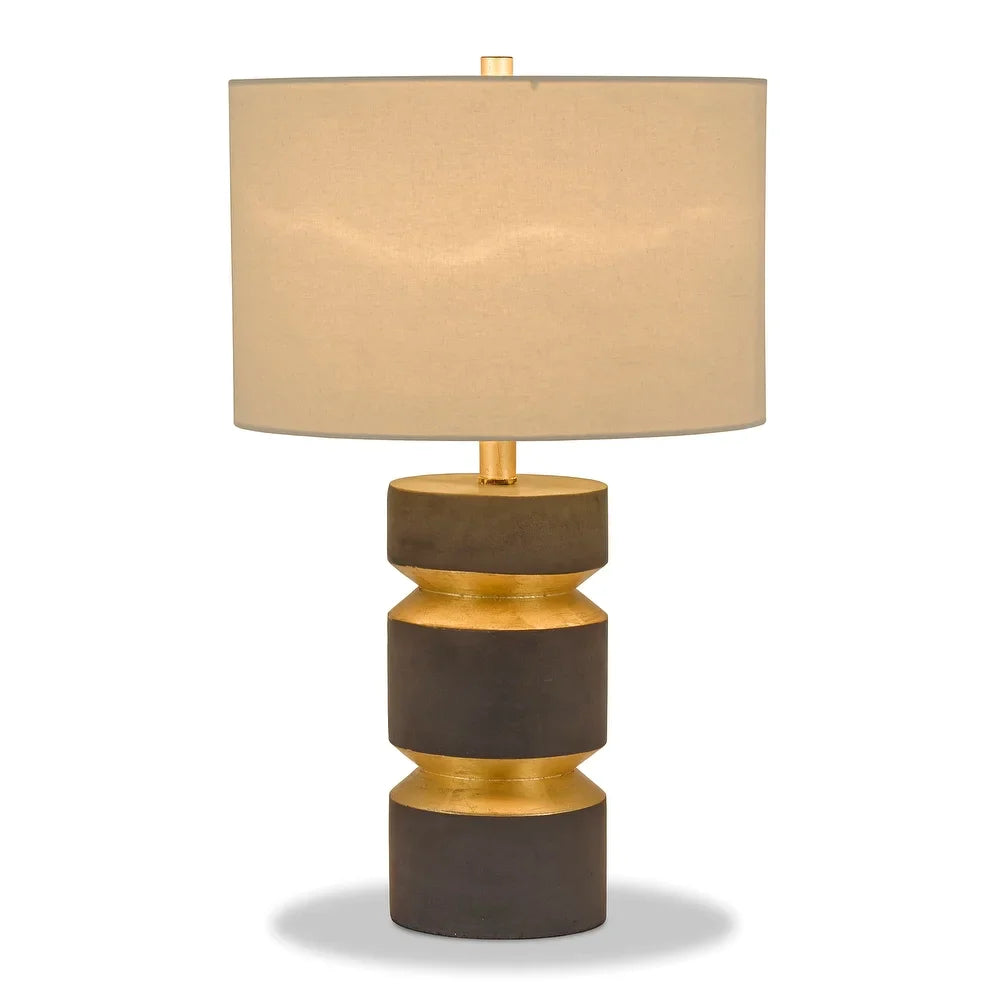 Reyna Industrial Glam Table Lamp (Optional Finishes)