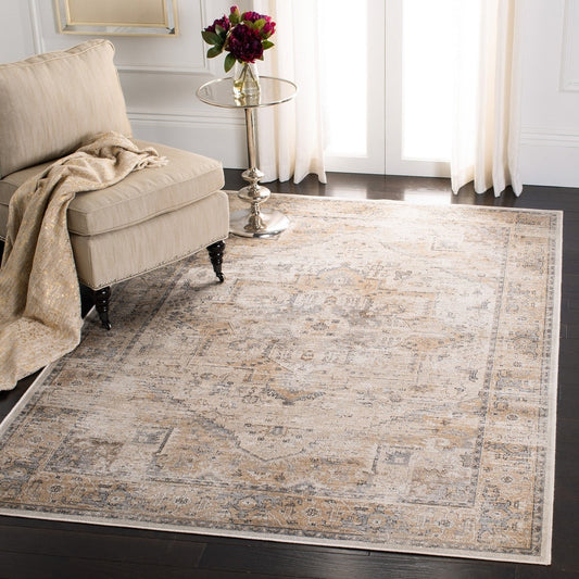 Vintage Oriental Viscose Soft Area Rug