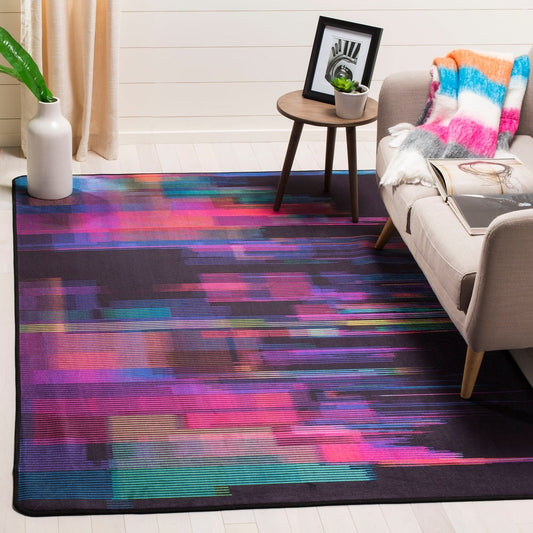 Daytona Judyth Graphic Abstract Machine Washable Soft Rug